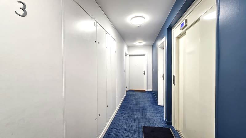 Studio récent et lumineux avec balcon   Clichy centre (9)