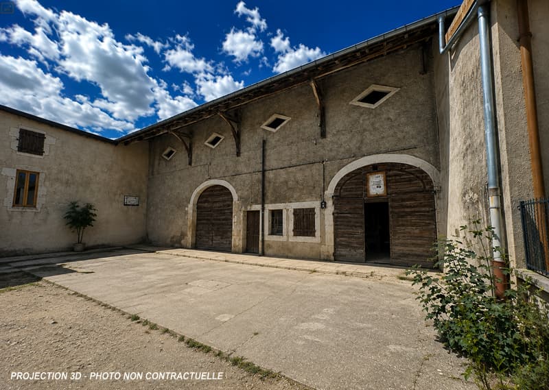 Gex centre, maison de village jumelée, de 180m2 + 116m2 espace parking/cave (1)