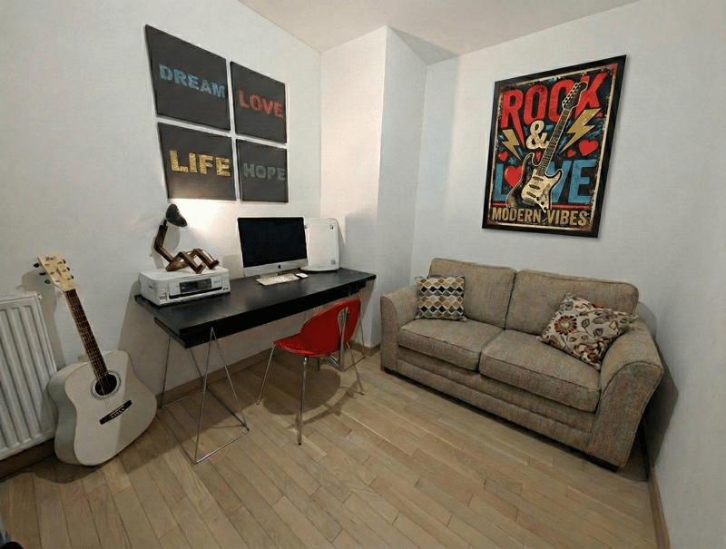 NOUVEAUTÉ T3 + bureau avec jardin privatif Divonne-les-Bains (8)