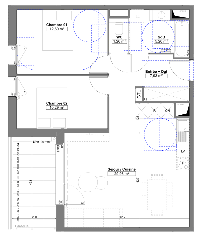 À Vendre : Appartement T3 Lumineux à Saint-Genis-Pouilly (7)