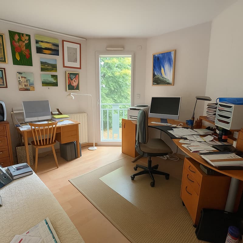 À vendre   Appartement T4 de 143 m² avec garage   Résidence calme proche centre-ville (8)