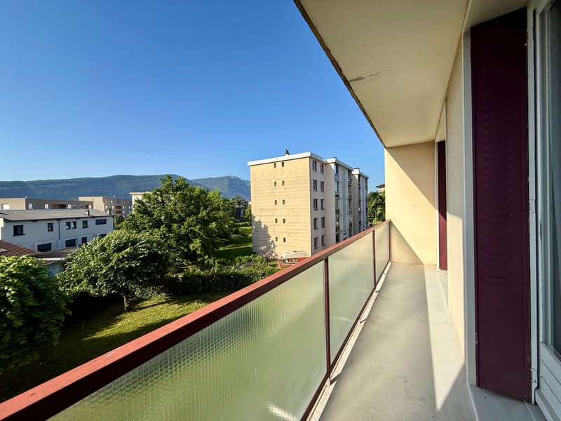 Idéal investisseur ou premier achat : Appartement F3 traversant avec balcon et loggia à Ambilly (1)