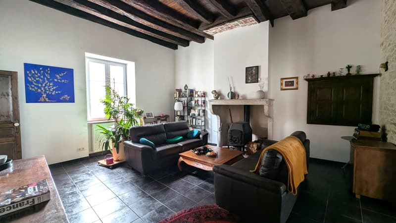 Gigny (Jura) maison en pierre de 172m2 avec studio, garage, cave (9)