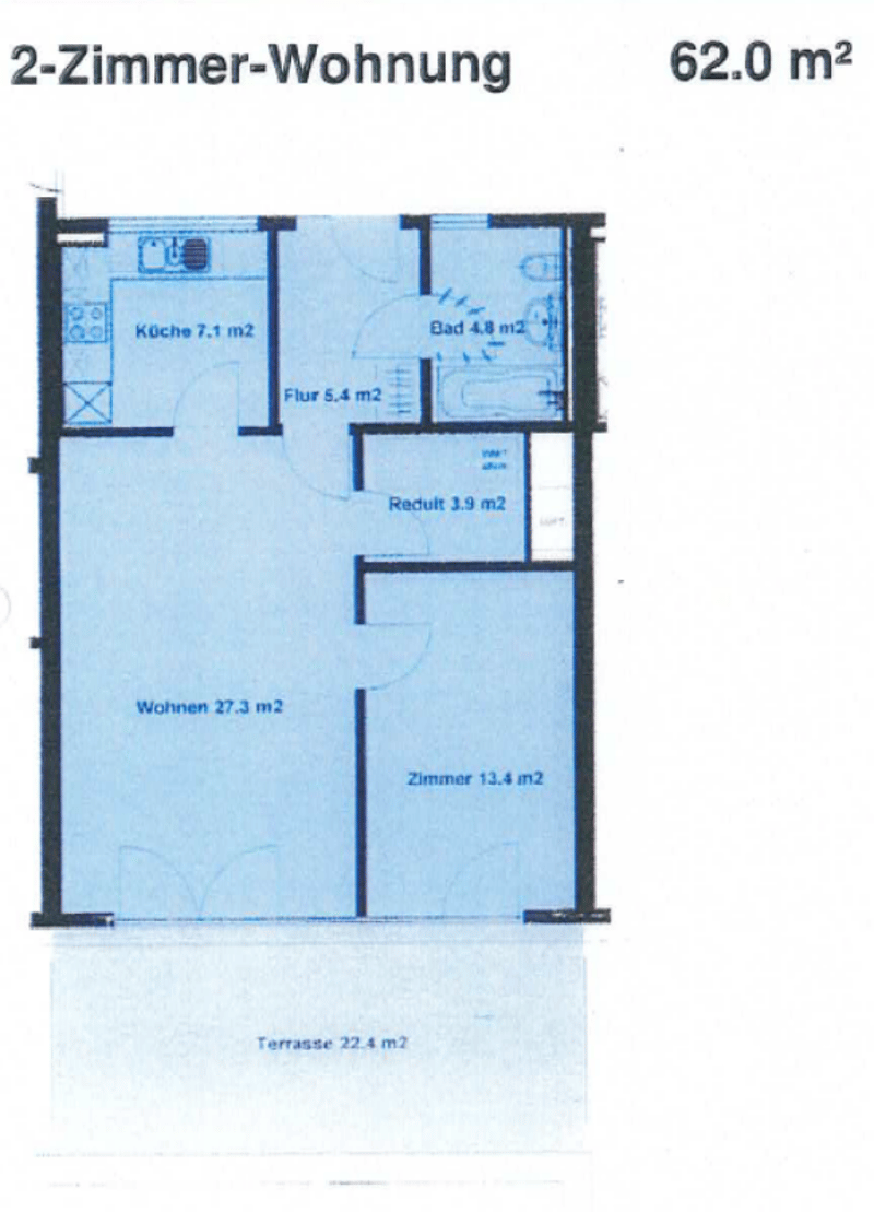 2-Zimmerwohnung in Binningen (2)