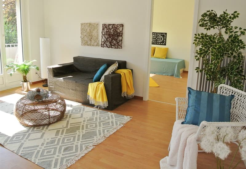 Musterwohnung - Wohnzimmer