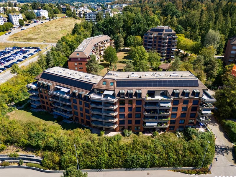 Platz für die ganze Familie 4.5 Zimmer mit zwei Balkonen im Brünnlipark (1)