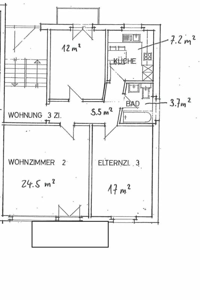 Grundrissplan
