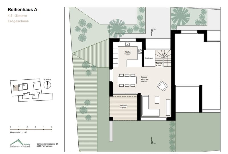 *Reserviert* - Neubauprojekt «Im Feld» - Haus A - 8.5-Zimmer-Einfamili (7)