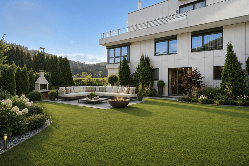 Moderne Familienwohnung mit Garten nahe von Zürich und Zug (10)