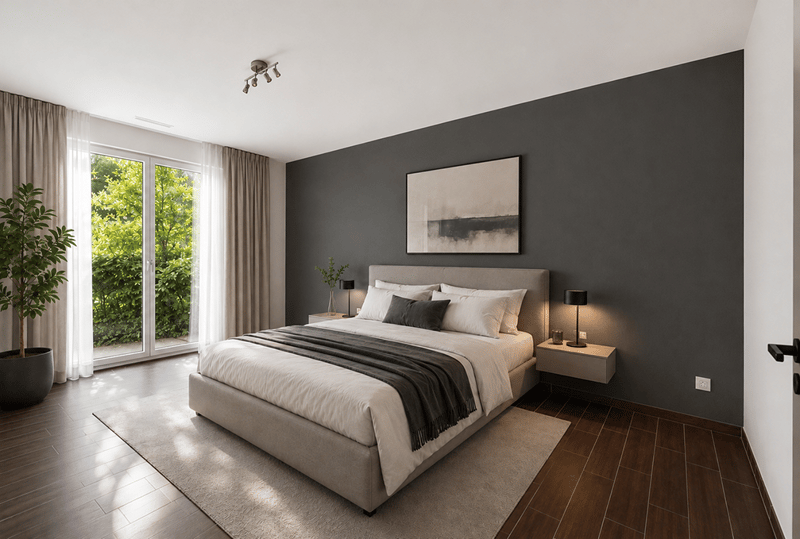 Moderne Familienwohnung mit Garten nahe von Zürich und Zug (6)