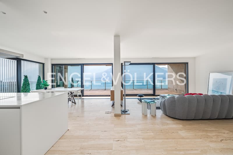 Moderne und helle Attika mit Panoramaseeblick (51) (13)