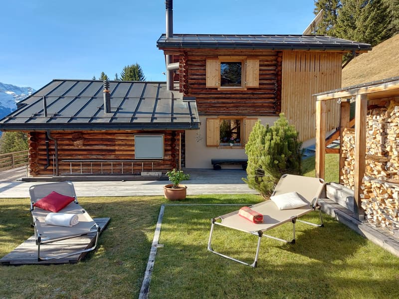 Maiensäss de luxe dans un emplacement idéal avec vue panoramique près de Davos (2)