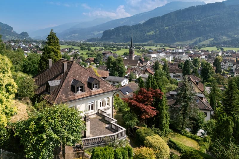 Stadtvilla mit Seeblick & Alpenpanorama an einzigartiger Alleinlage (9)