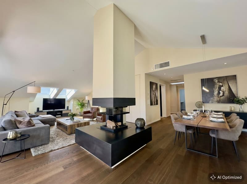Luxuriöse 5.5 Zimmer-Dachwohnung im Föhrenwaldpark Bad Ragaz (6)