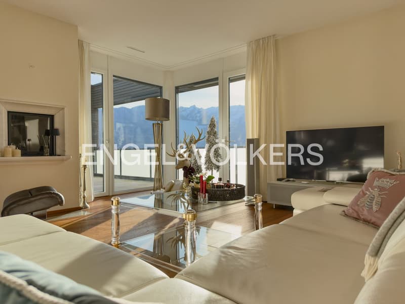 Appartement attique de luxe à Buchs : élégance, panorama montagnard et oasis de bien-être (12)