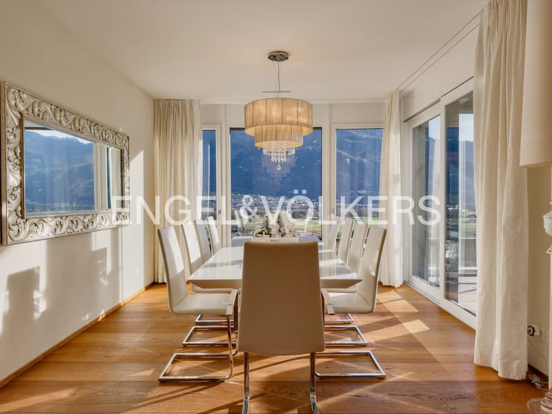 Appartement attique de luxe à Buchs : élégance, panorama montagnard et oasis de bien-être (10)