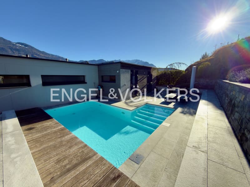 Appartement attique de luxe à Buchs : élégance, panorama montagnard et oasis de bien-être (2)