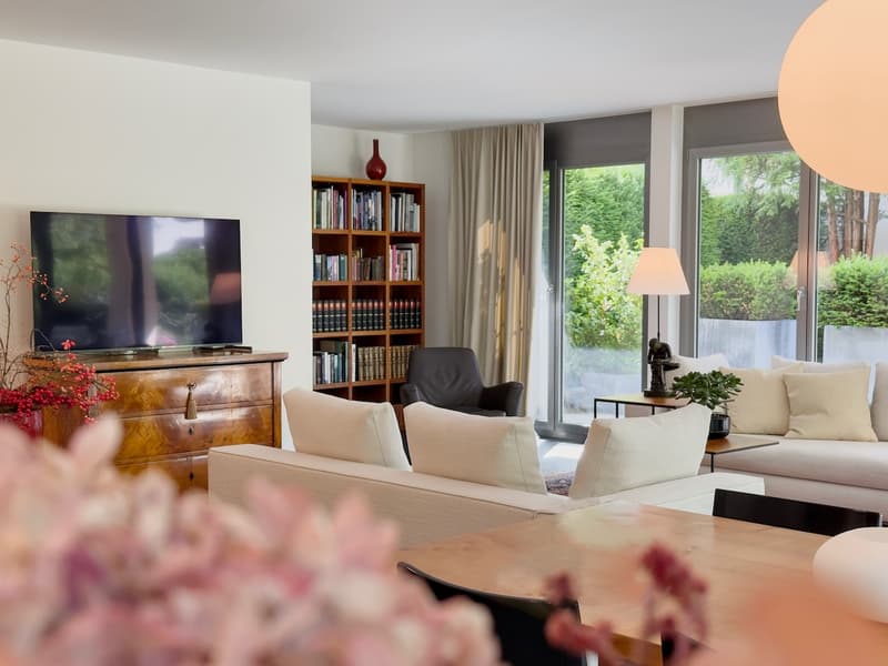 Wunderschöne Gartenwohnung mit Parkgarten an Bestlage in Bad Ragaz (8)