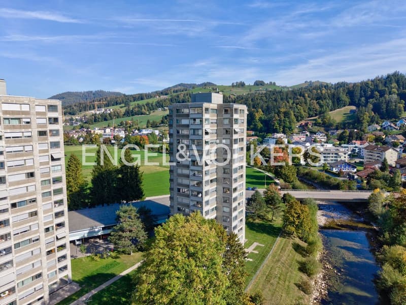 Panorama-Refugium im Grünen: Stilvolles Wohnen mit Blick auf Thur und (12)