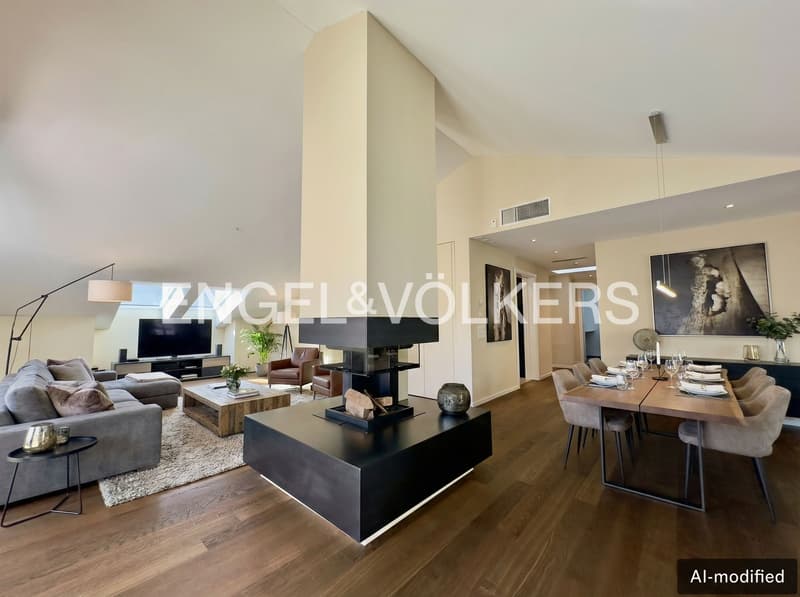 Luxuriöse 5.5 Zimmer-Dachwohnung im Föhrenwaldpark Bad Ragaz (4)