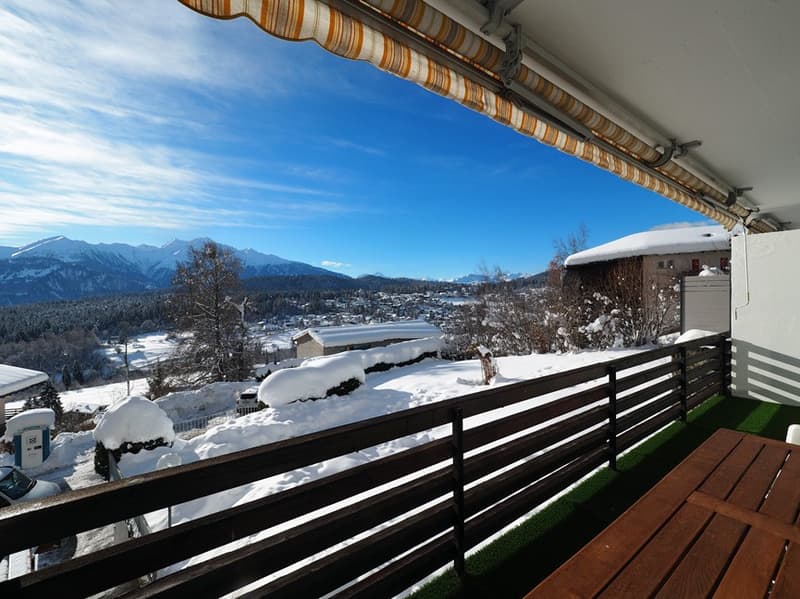 Charmante Wohnung mit unverbaubarem Alpenpanorama Blick (1)