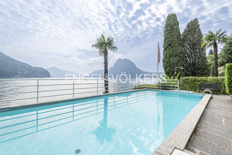 Elegante appartamento sul lago di Lugano (1)
