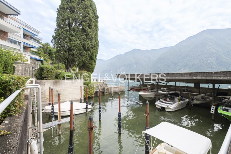 Elegante appartamento sul lago di Lugano (10)