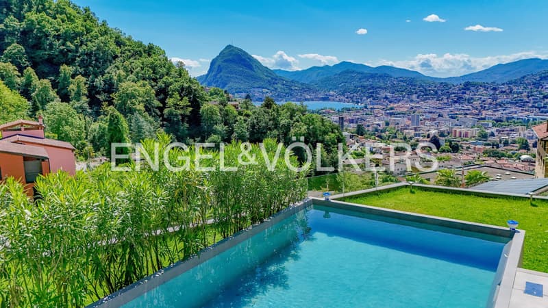 Ruhe und Privatsphäre mit Panoramablick auf den See (2)