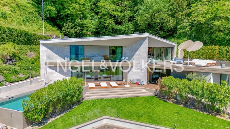 Ruhe und Privatsphäre mit Panoramablick auf den See (3)