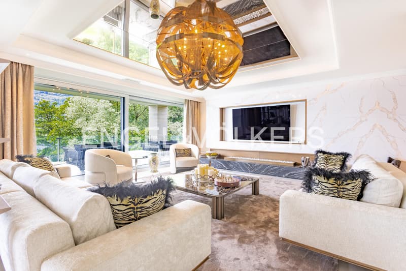 Prestigioso attico fronte lago con terrazza rooftop (4)