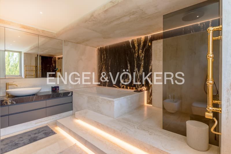 Prestigioso attico fronte lago con terrazza rooftop (9)