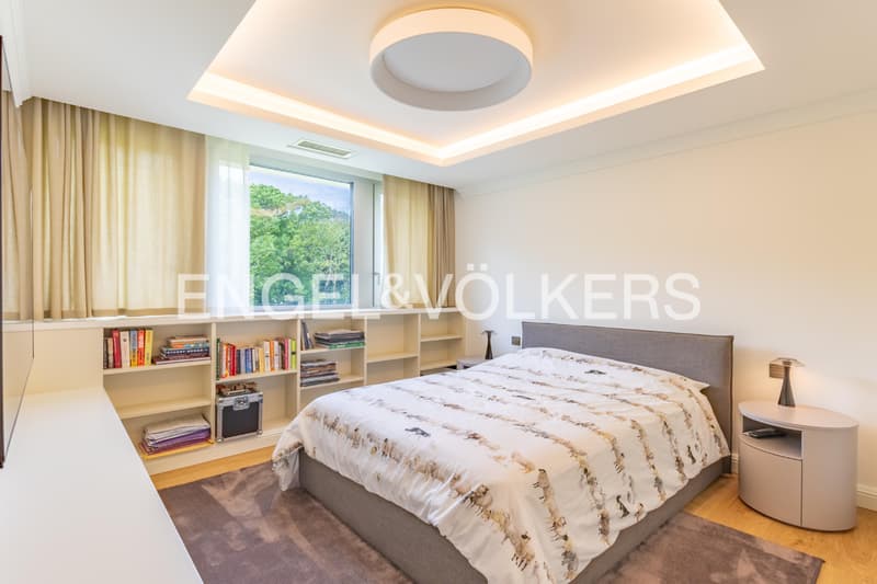 Prestigioso attico fronte lago con terrazza rooftop (11)