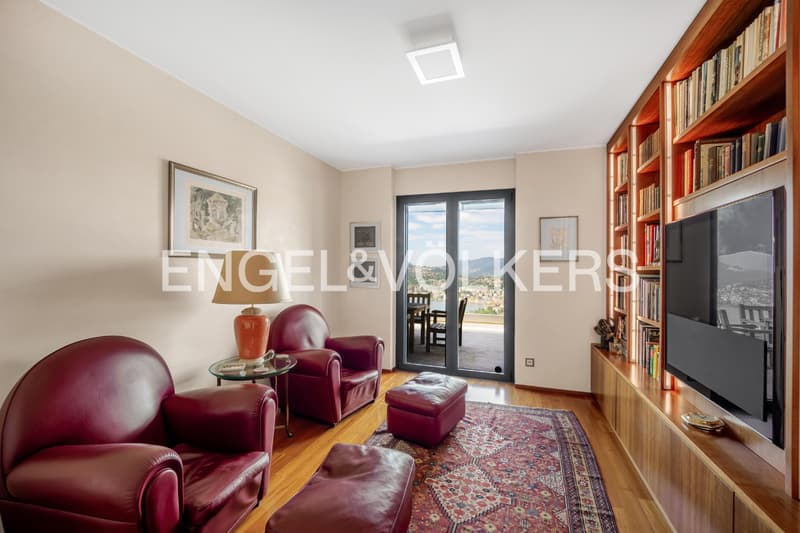 Penthouse mit atemberaubender Aussicht in Lugano-Albonago (10)