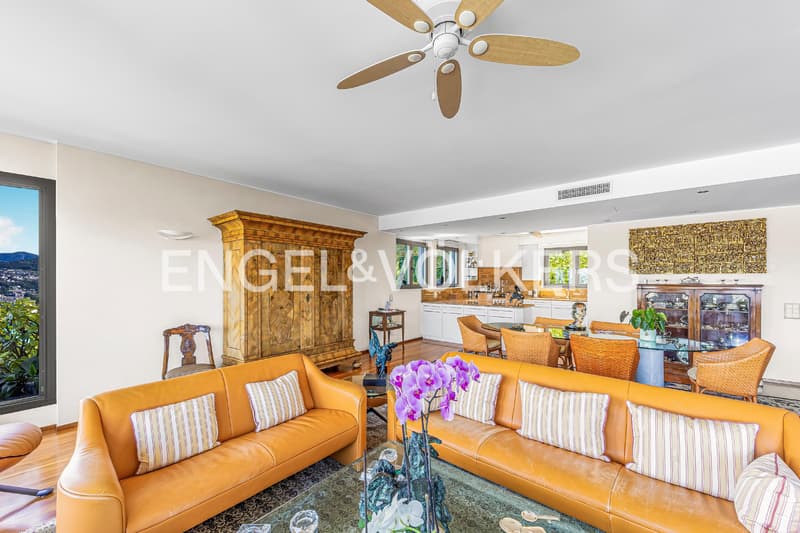 Penthouse mit atemberaubender Aussicht in Lugano-Albonago (5)