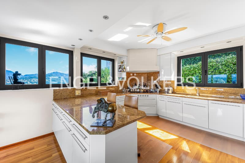 Penthouse mit atemberaubender Aussicht in Lugano-Albonago (6)