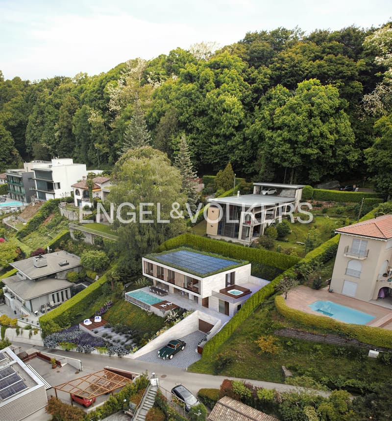 Golden Hill - Incantevole villa in nuova costruzione con vista panoram (4)