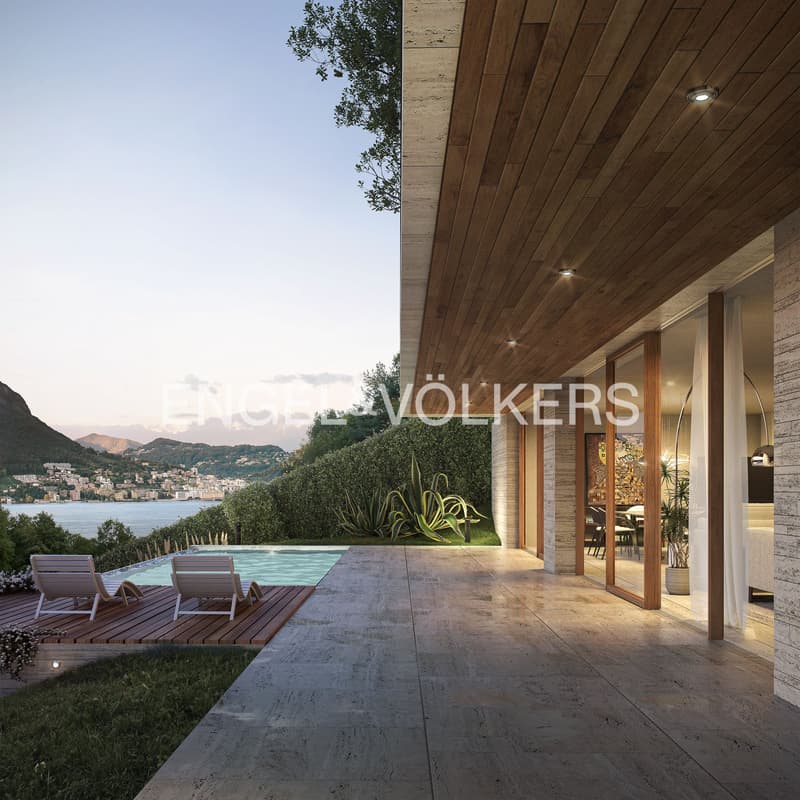 Golden Hill - Incantevole villa in nuova costruzione con vista panoram (5)
