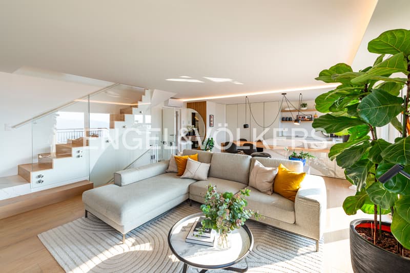 Prestigiosa villa a schiera di testa con terrazza e vista lago (10)