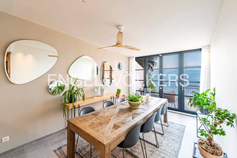 Prestigiosa villa a schiera di testa con terrazza e vista lago (9)