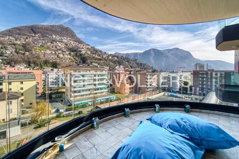 Wunderschöne Dachterrasse mit Seeblick (2)