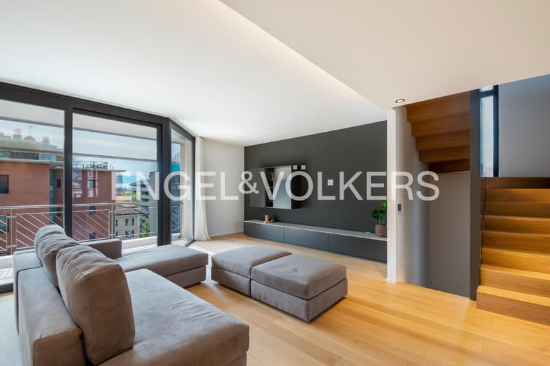 Sophistiziertes Duplex mit Dachterrasse (4)