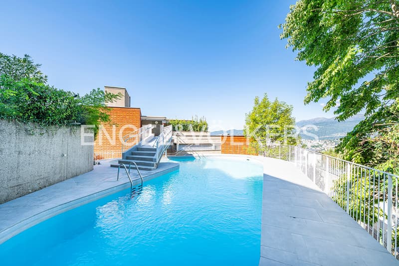 Vista lago in posizione tranquilla | Apt. B (10)