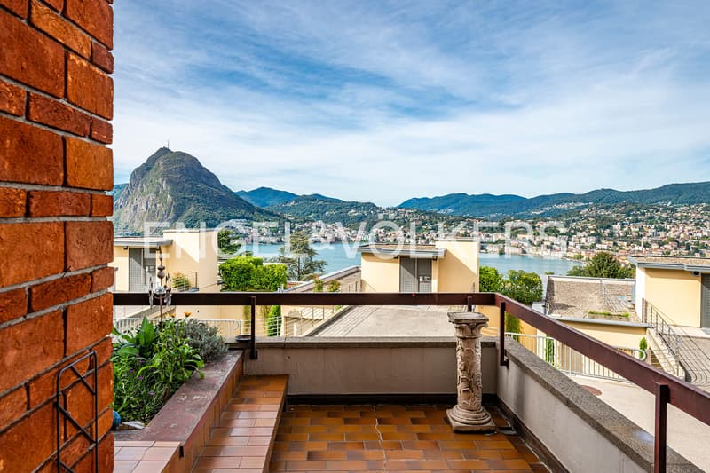 Vista lago in posizione tranquilla | Apt. A (8)