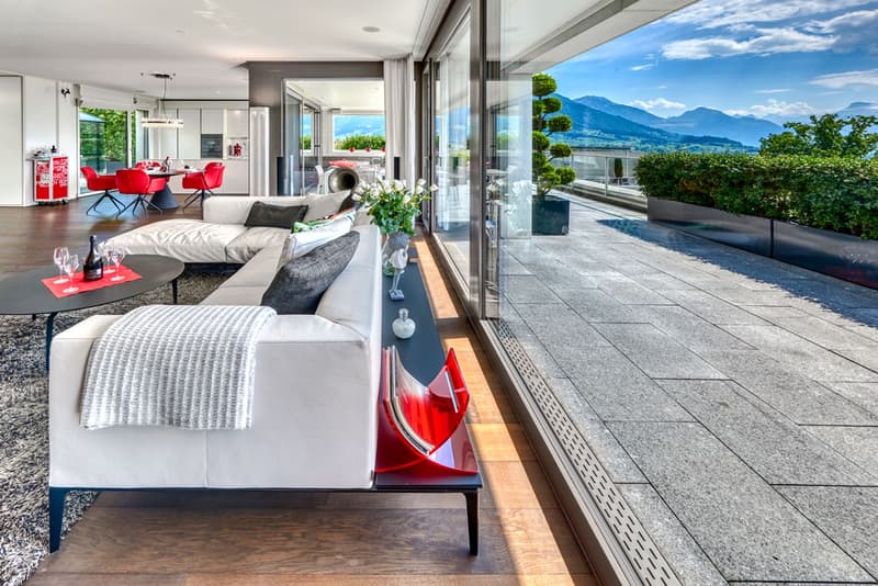 Exklusive Attikawohnung in privater Parkanlage | homegate.ch