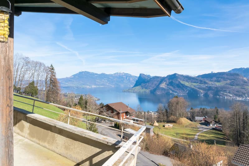Einmaliges Grundstück mit unverbaubarer See- & Bergsicht (2)