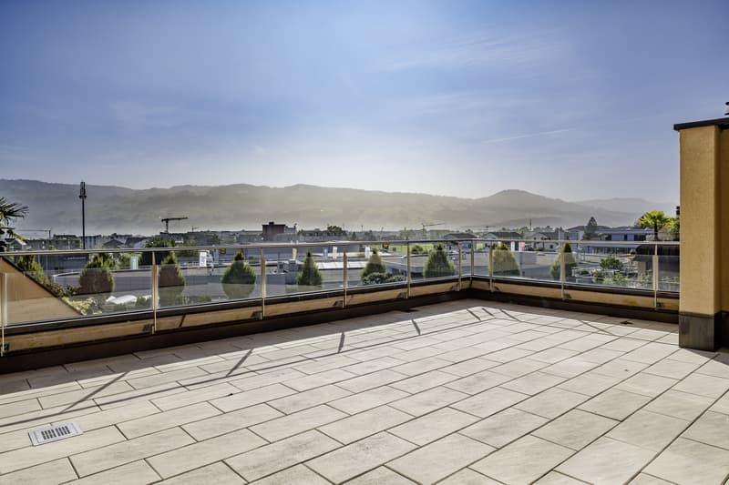 Terrassenwohnung mit Panoramablick in neu renoviertem Zustand (1)
