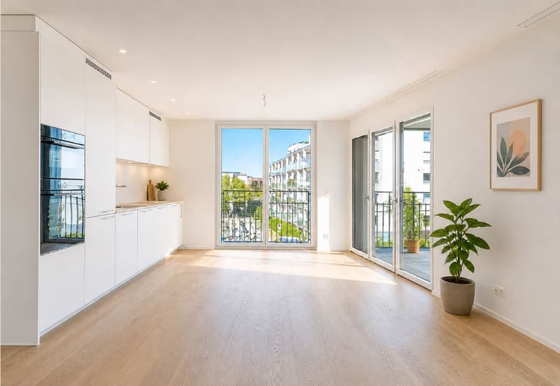 Neuwertig, modern, mit Balkon und Wintergarten (1)