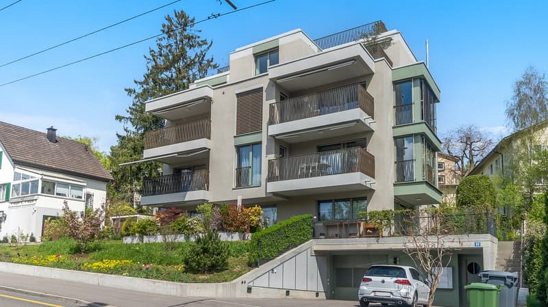 Sommer in Zürich geniessen – Exklusive Gartenwohnung in Höngg (12)