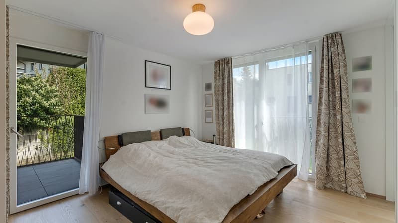 Sommer in Zürich geniessen – Exklusive Gartenwohnung in Höngg (6)