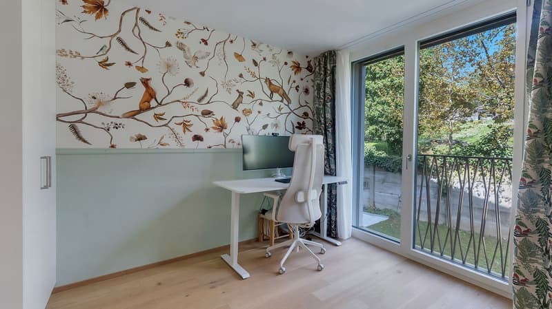Sommer in Zürich geniessen – Exklusive Gartenwohnung in Höngg (11)